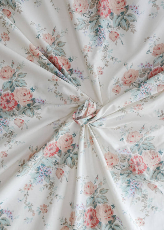 Gray Fabric - Spring Country Blooms